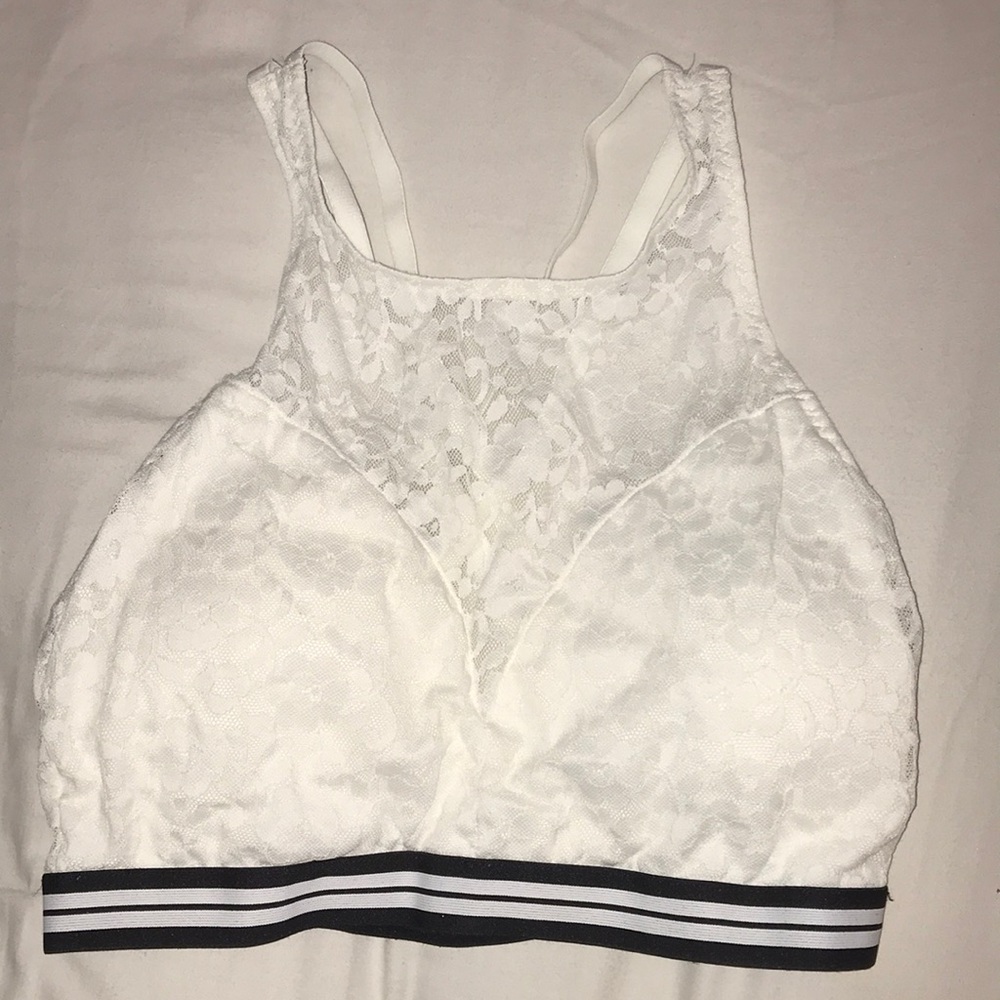 High neck bralette